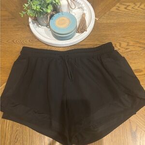 Black Women's Athletic Shorts